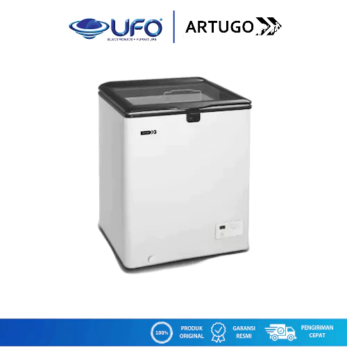 Artugo SH100 B Chest Freezer Display Cooler 100L