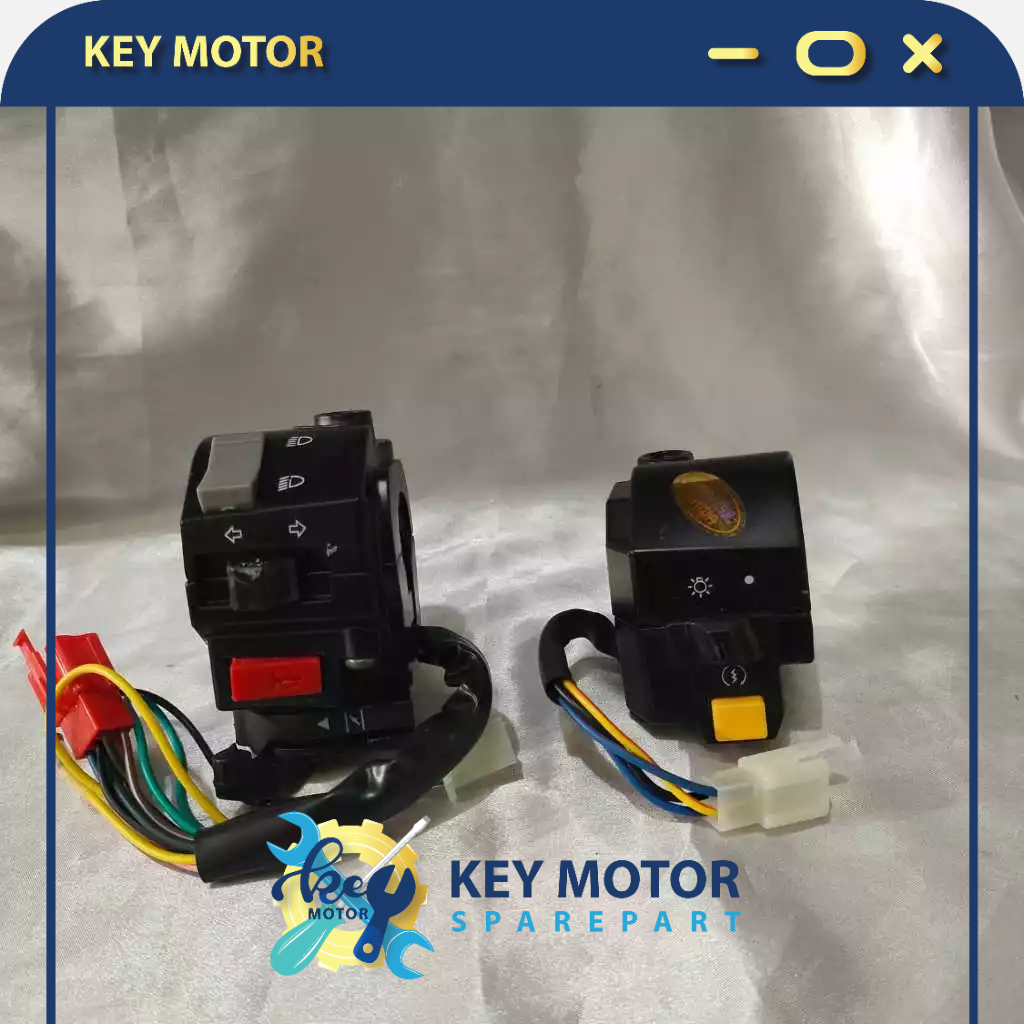 Saklar Kanan & Kiri Satu Set Motor F1Zr / Jupiter Z / Crypton / Vega R Lama
