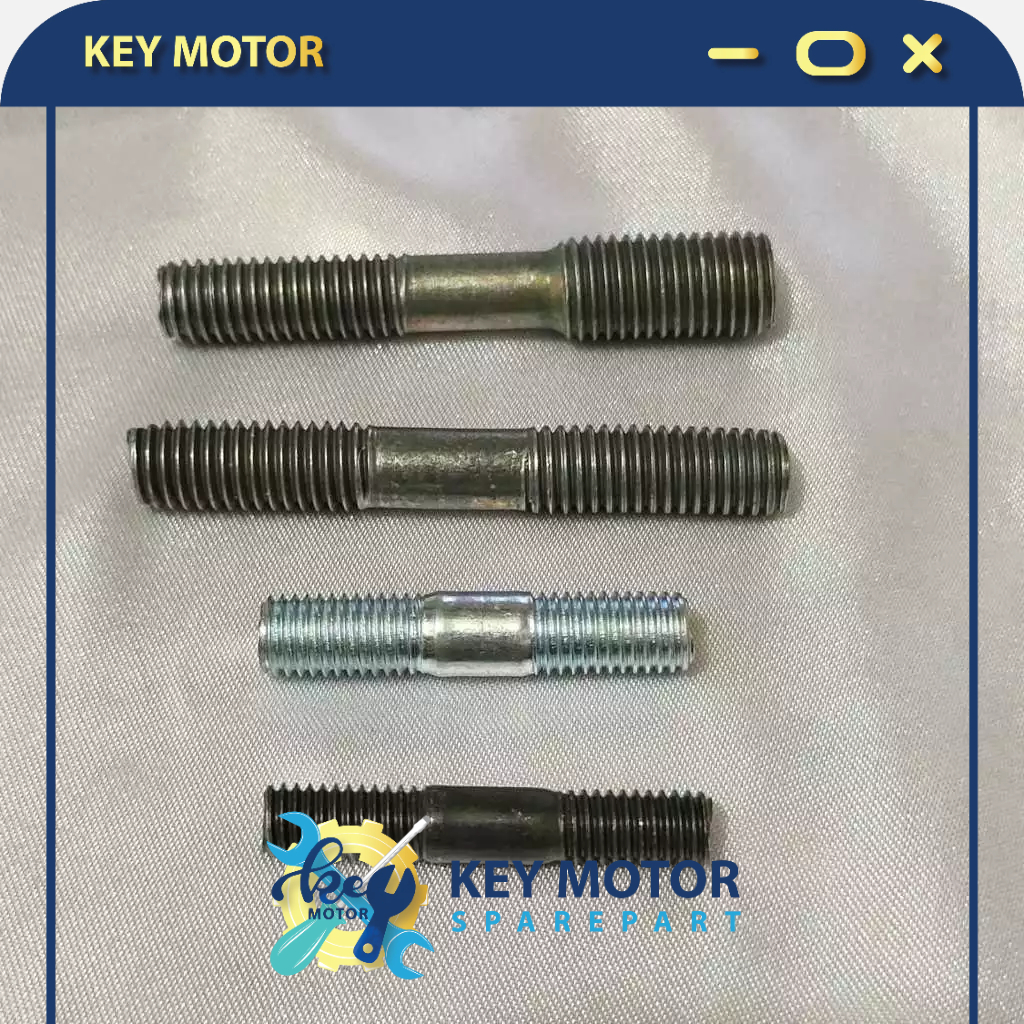 Baut Tanam / Manifold / Baut Knalpot Motor