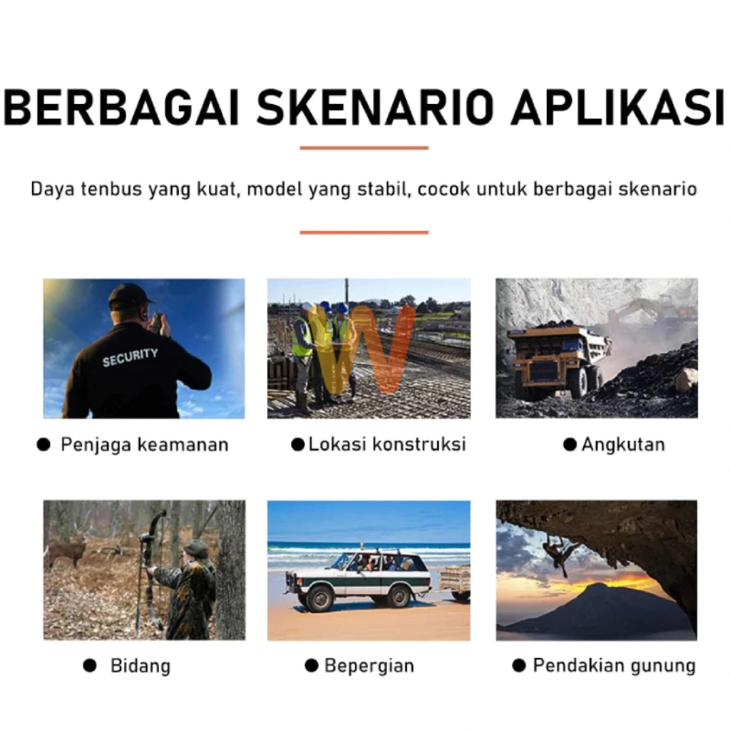 Cod Walkie Talkie 2 Unit Ht Wln Uhf Twoway Wln Kd-C1 Ci Handy Talky Mini Walkie Talkie Jarak Jauh