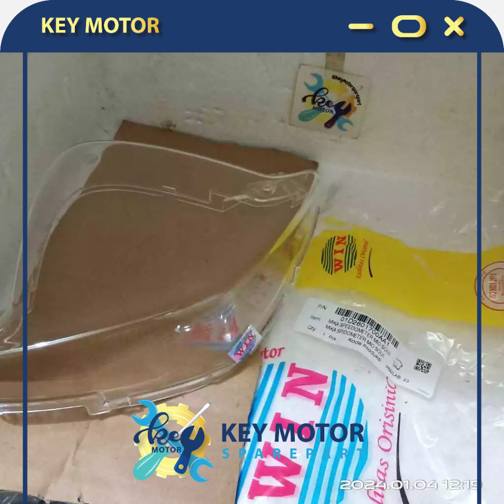 Mika/Mica Speedometer Lensa Motor Mio Soul