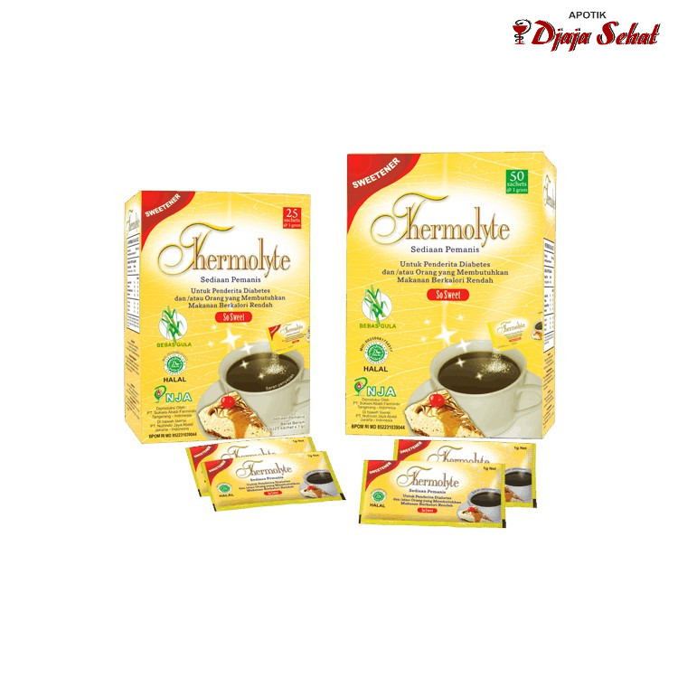 

THERMOLYTE DIET SUGAR ISI 25 & 50 SACHET