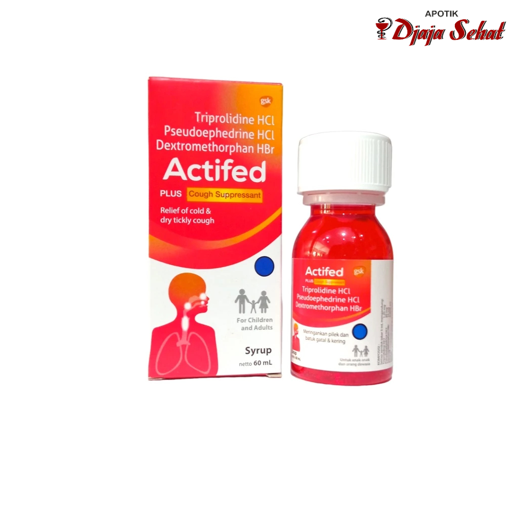 ACTIFED PLUS COUGH SUPRESSANT