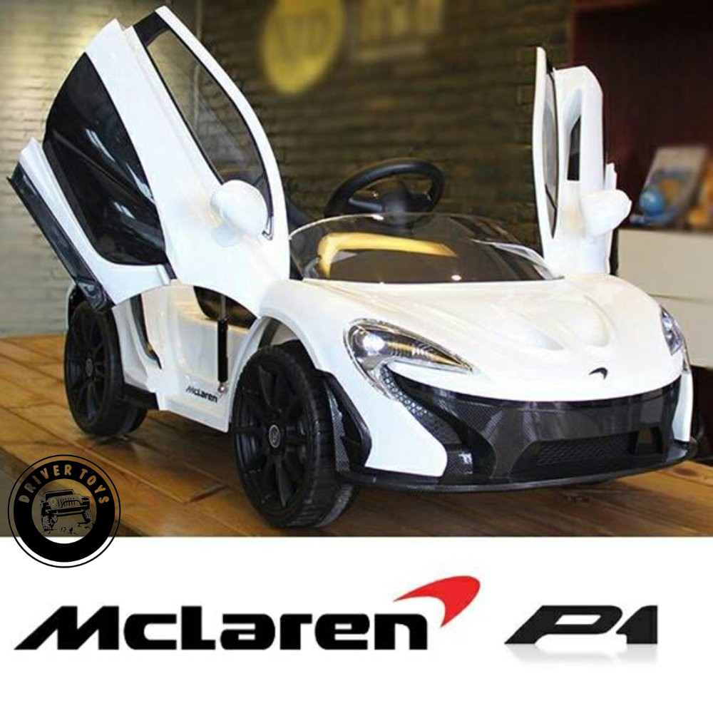 Mobil Aki Anak - Pliko Mobil Mclaren Sport P1 PK-3878N | Pintu Mobil Bisa Dibuka | Ban Karet