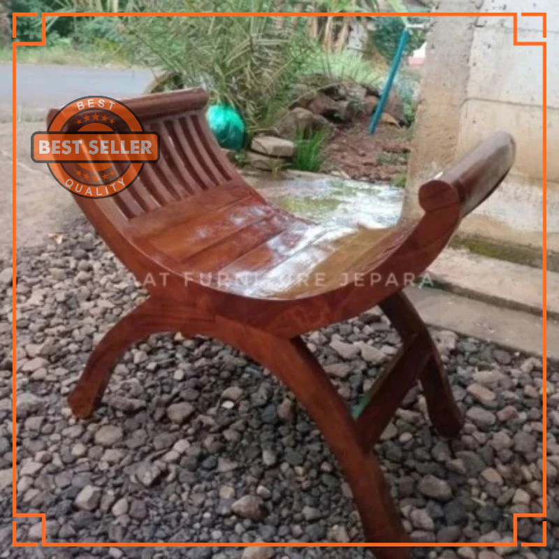 KURSI YUYU JATI / KURSI SIRAMAN FOTO STUDIO DEKORASI PELAMINAN