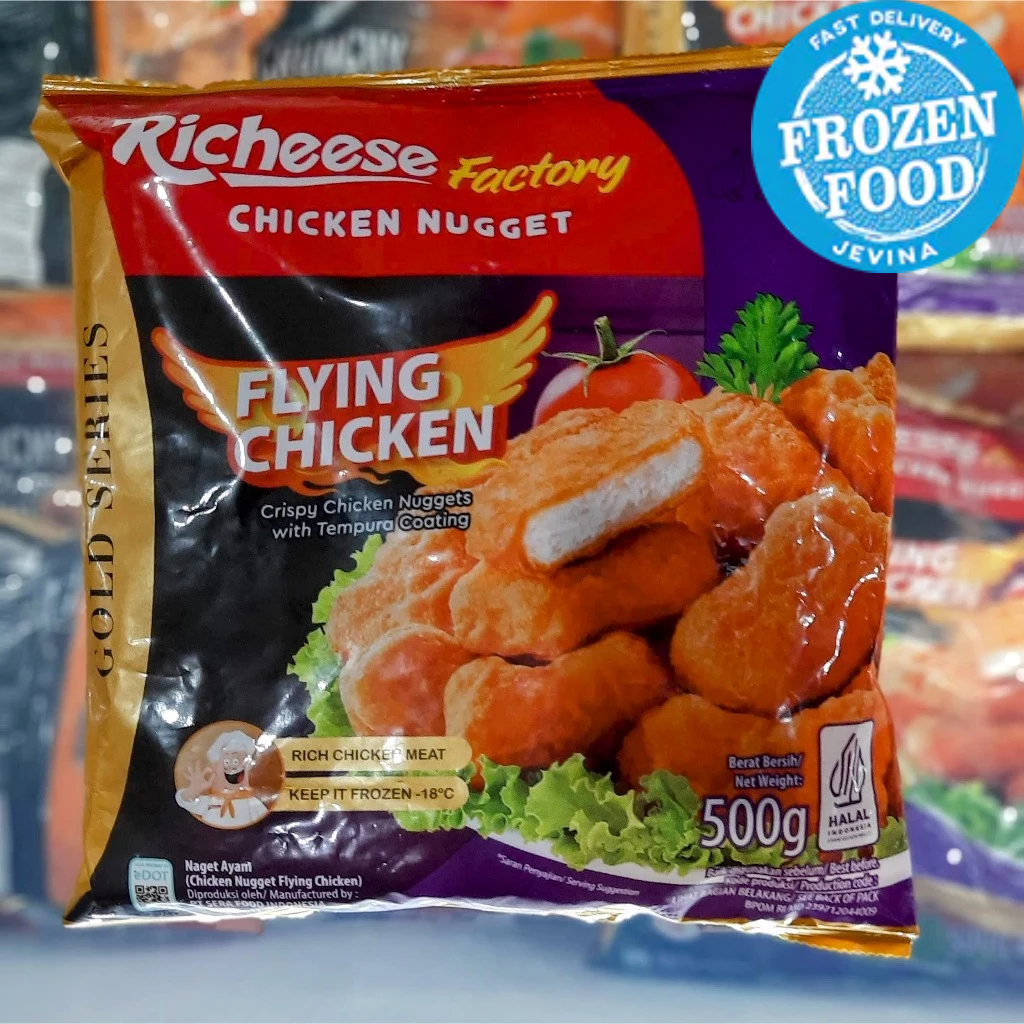 

Richeese Factory Flying Chicken Gold Series 500gr