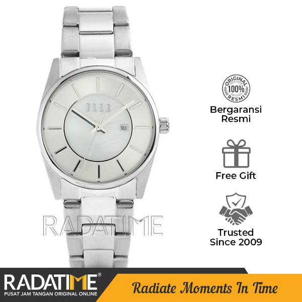 Jam Tangan Pria Elle  Original 100%  Formal Silver EL20327B01M