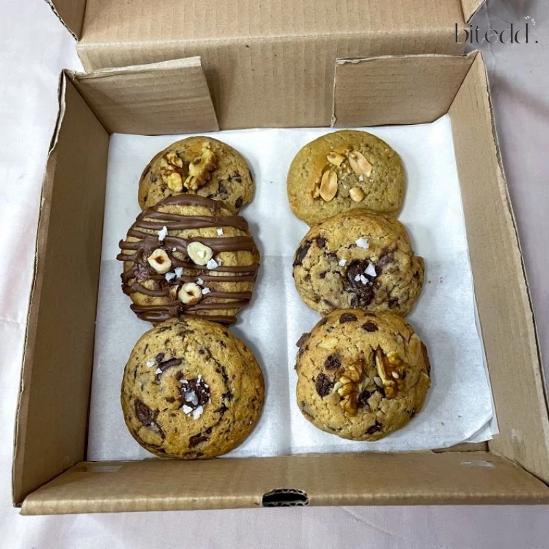

[ISI 6] Soft Cookie Signature Chocolate // PREMIUM FRESH BAKE // Free box dan kartu ucapan