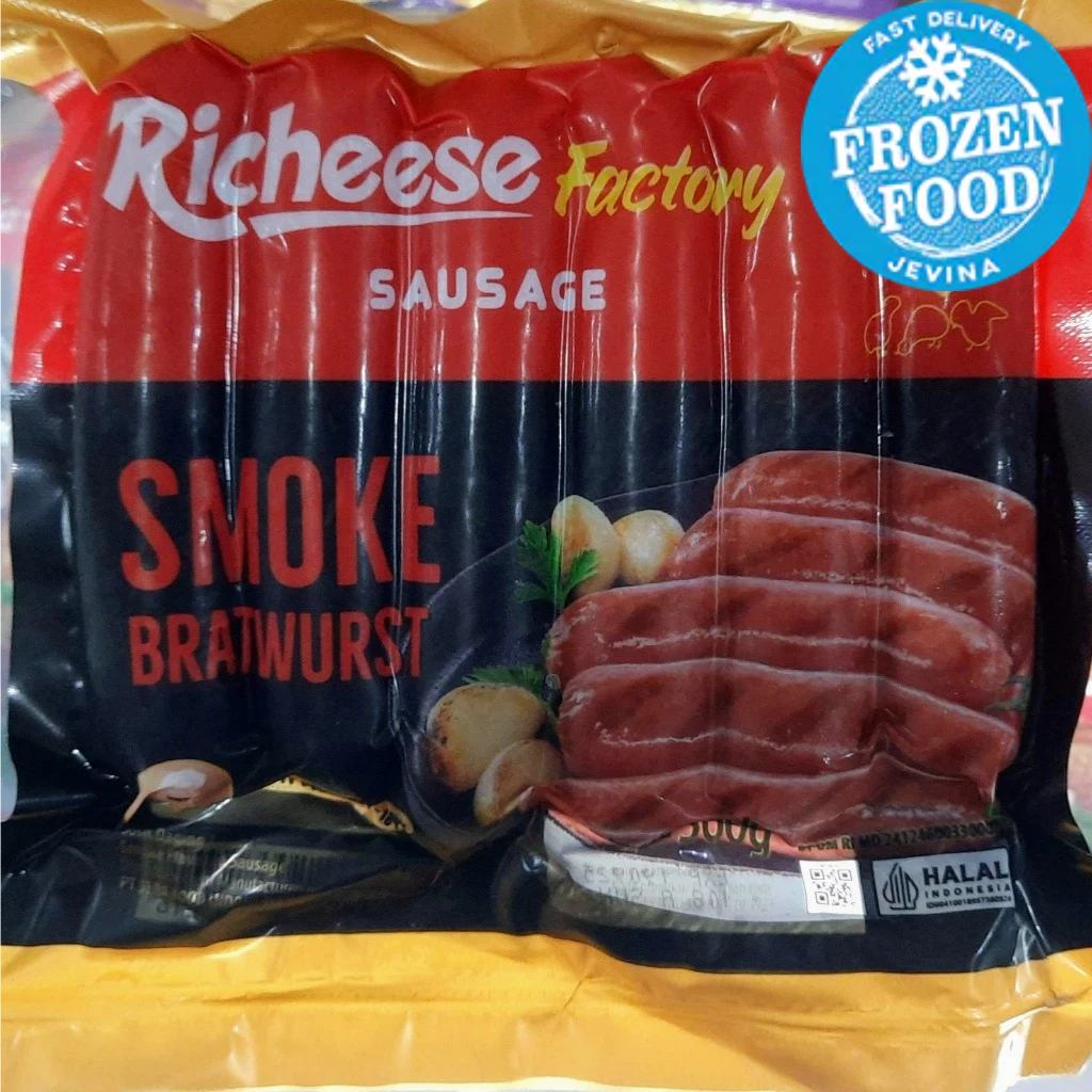 

Richeese Smoke Bratwurst 360gr
