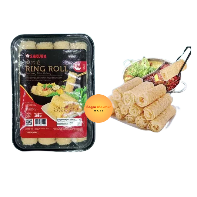 

Sakura Ring Roll 188GR Bell Roll Tahu Hot Pot
