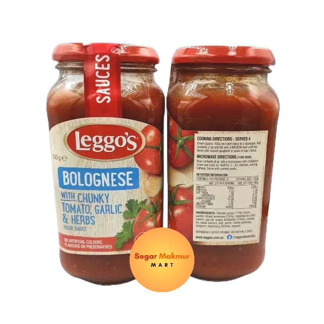 

(SMM) LEGGOS Bolognese Pasta Sauce 500GR Bumbu bolonais