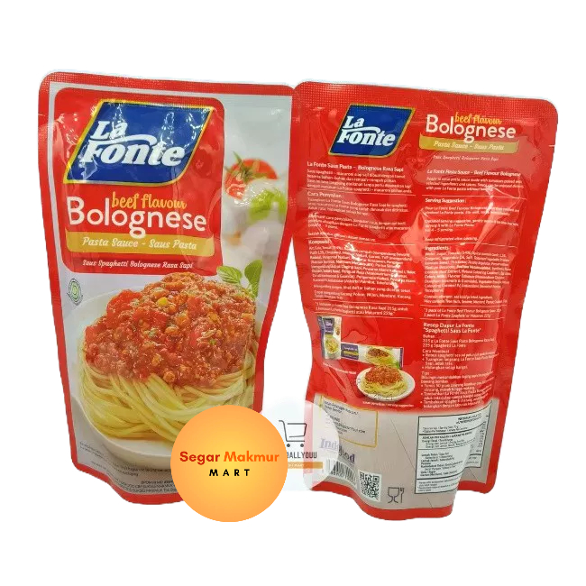 

(SMM) La Fonte Bumbu - Saus Bolognese 315GRAM - 315 GRAM Saus Bolognaise Bumbu Spaghetti