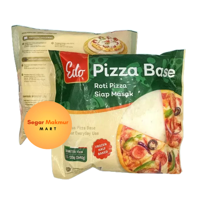 

(SMM) Edo Pizza Base 120GR Kulit Pizza Isi 3pc