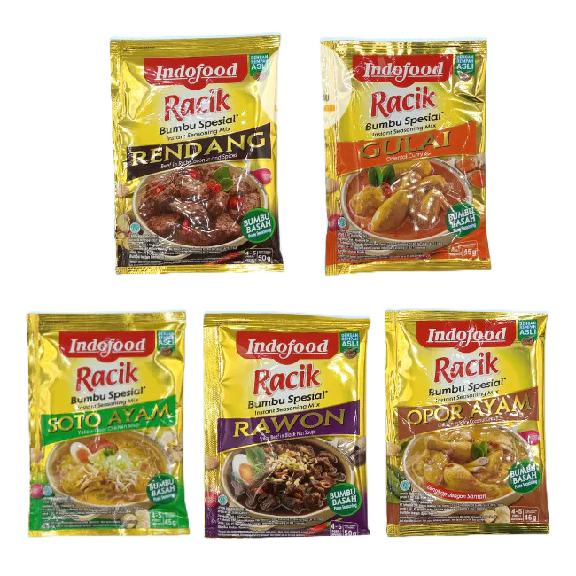 

(SMM) Indofood Bumbu Instant Rawon Rendang Gulai Soto Opor Kare