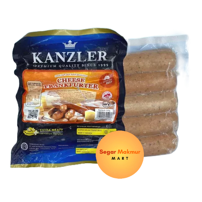 

(SMM) Kanzler Sosis Keju Cheese Frankfurter 360gr