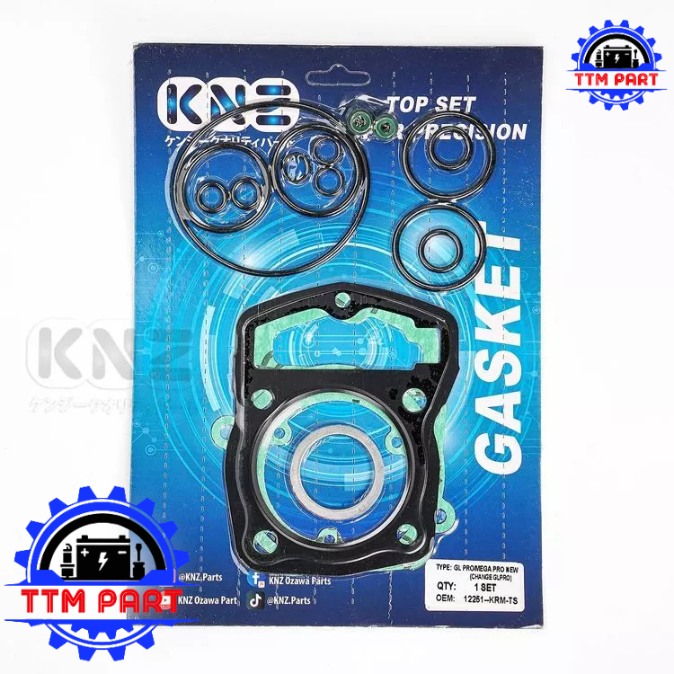 GASKET TOP SET HONDA GL PRO  / MEGA PRO MEGAPRO NEW PRIMUS PACKING TOPSET PAKING KNZ
