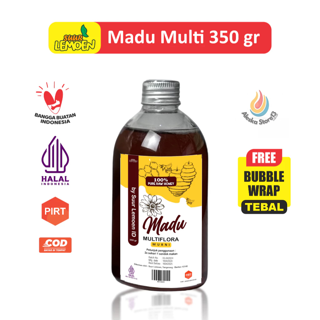 

Madu Asli Premium 350-700 ml gram | Madu Super Murni - aleska_store13