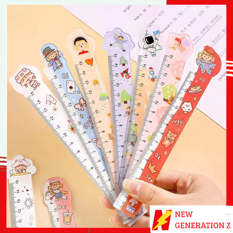 

NGZ Penggaris Lucu 15 Cm Penggaris Anak Pelajar Mahasiswa Motif Astronot Penggaris funny karakter 15cm Pengaris Sekolah Kantor Motif Lucu Bahan Plastik