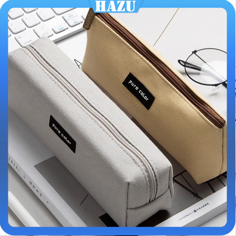 

Tempat Pensil Kanvas Korean Simple Kotak Pensil Aesthetic Tas Pena Tempat Pencil Tas Pensil Kapasitas Besar Siswa