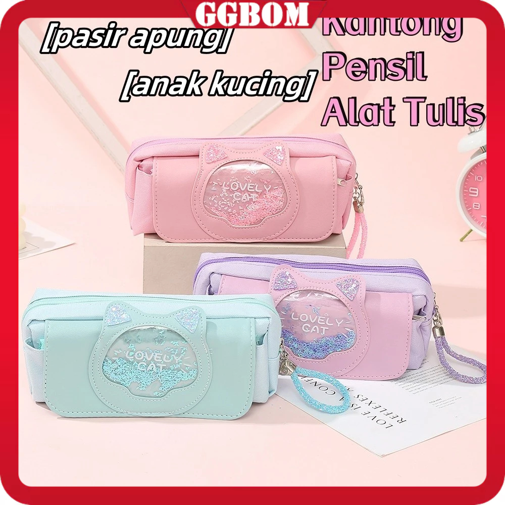 

Tas Alat Tulis Lucu Tas Pensil Hewan Kartun / Tas Pensil Kucing Berbulu / Tas Pensil Tiga Lapis Berkapasitas Besar / Tas Alat Tulis Besar Siswa