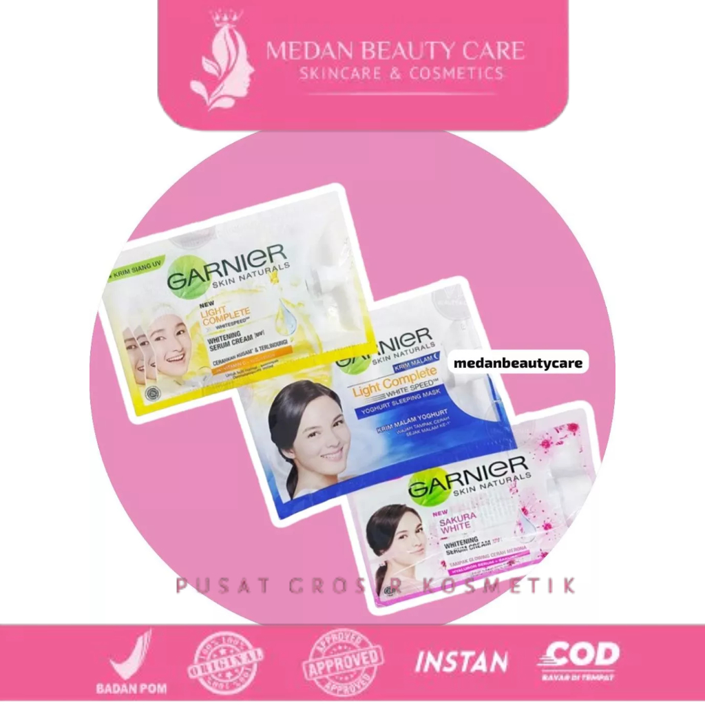 Garnier Whitening Cream Sachet