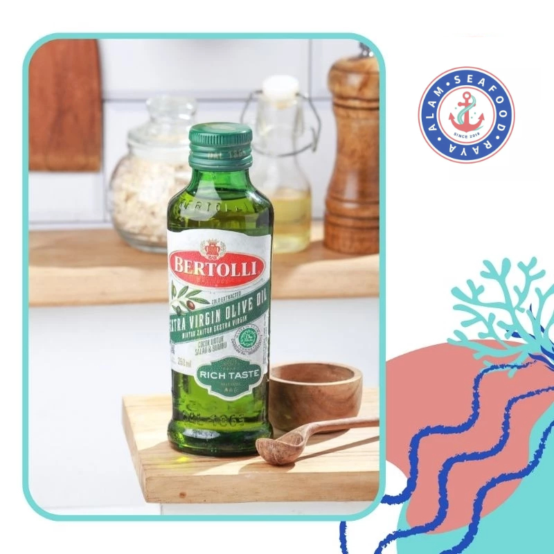 

Bertolli EVOO Extra Virgin Olive Oil 250ml HALAL MUI/Bertolli Minyak Zaitun 250ml