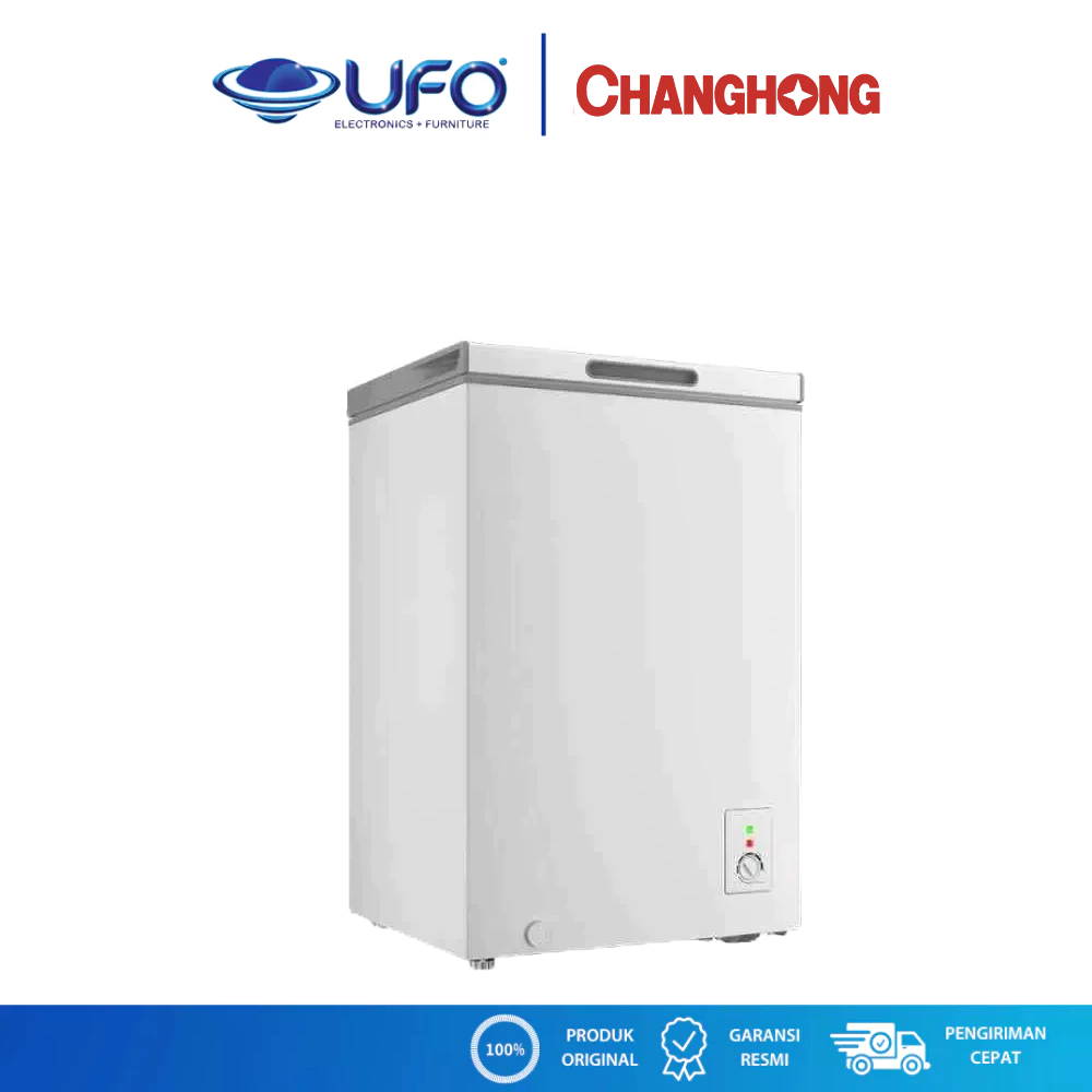 Changhong FCF136DW Chest Freezer Kapasitas 110 Liter | FCF 136DW Freezer Box