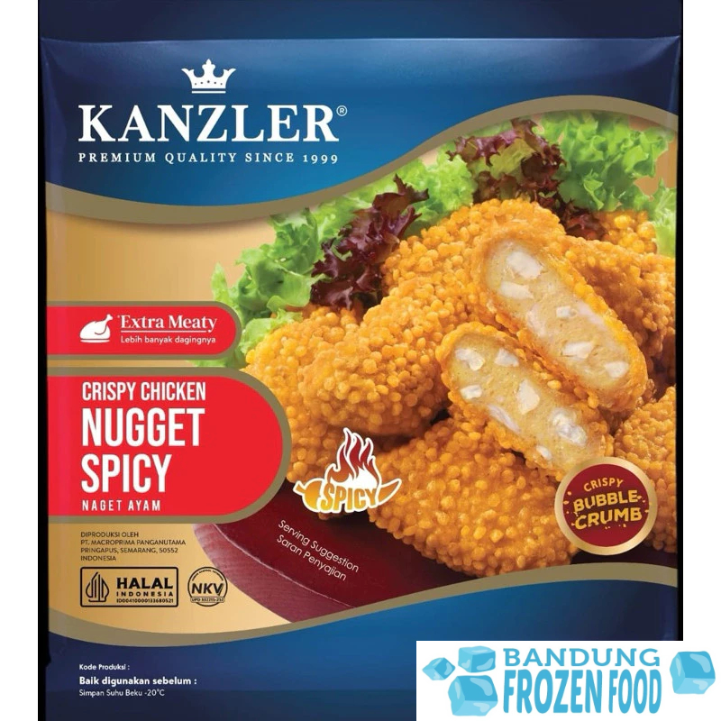 

KANZLER SPICY CRISPY CHICKEN NUGGET 450 GR