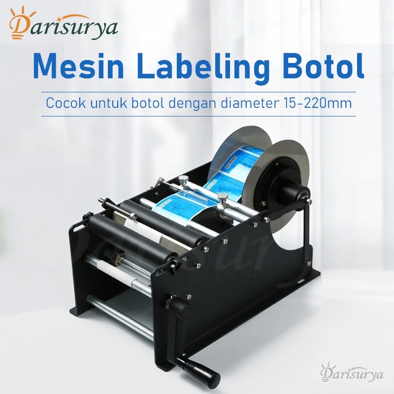 

Mesin Labeling Botol Manual Stiker MT-30 Alat tempel label stiker labeling Bottle Labelling Machine GARANSI TOKO CHO