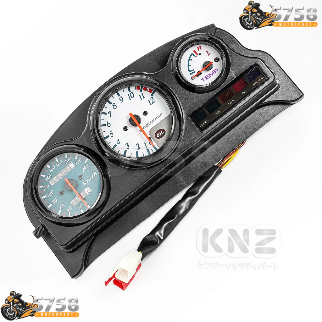 SPEEDOMETER ASSY KAWASAKI NINJA SSR KILOMETER KM SPEEDO SPIDO METER SPIDOMETER KNZ (5758)