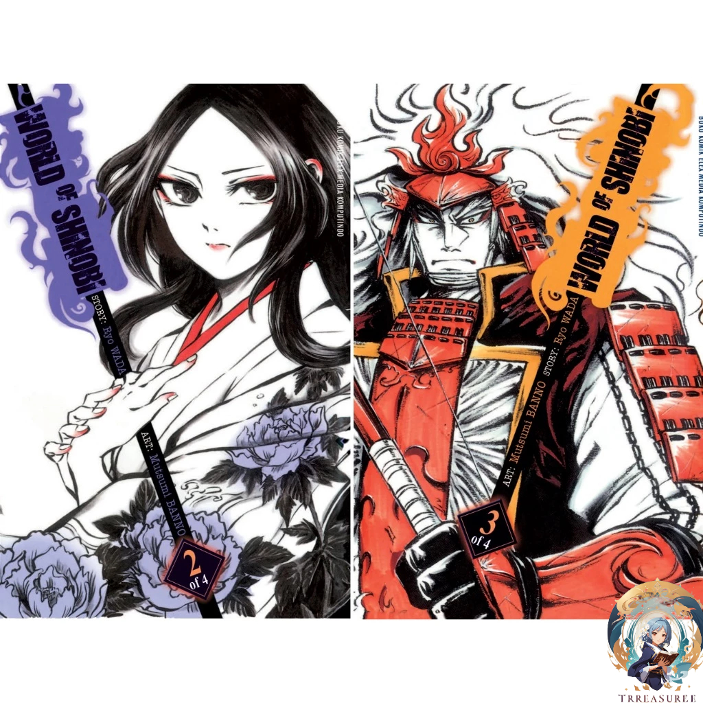Komik World of Shinobi Volume 2 & 3 [Manga Jepang]
