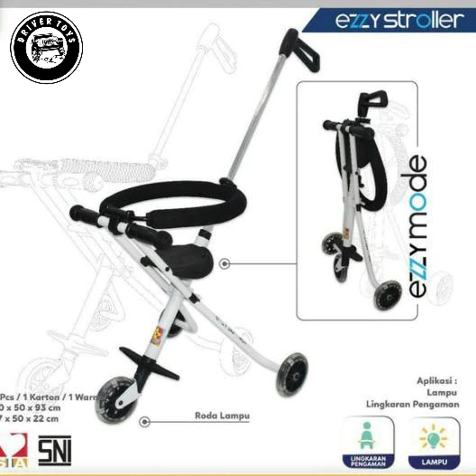 Stroller travel roda 3 PMB EZZY STROLLER S-05
