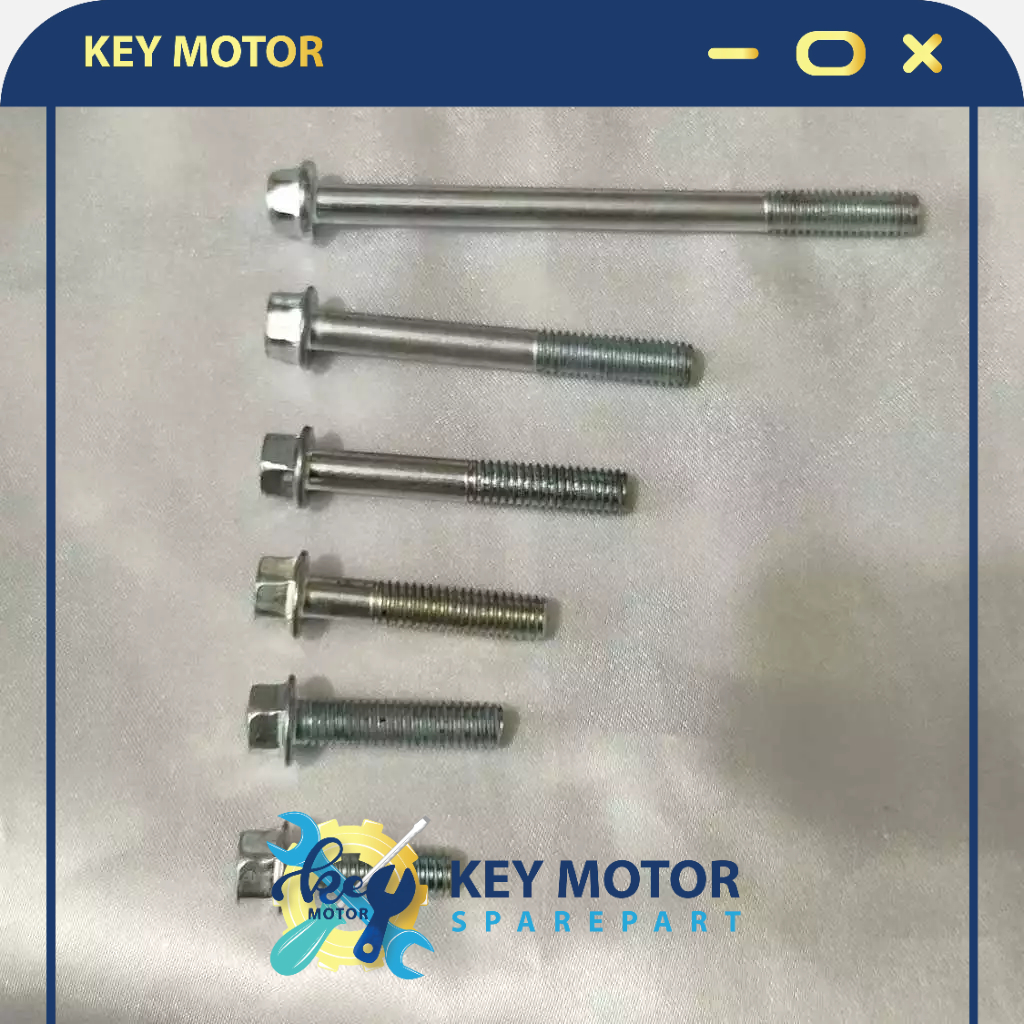 Baut Flange / Baut Topi / Baut Blok CVT Motor