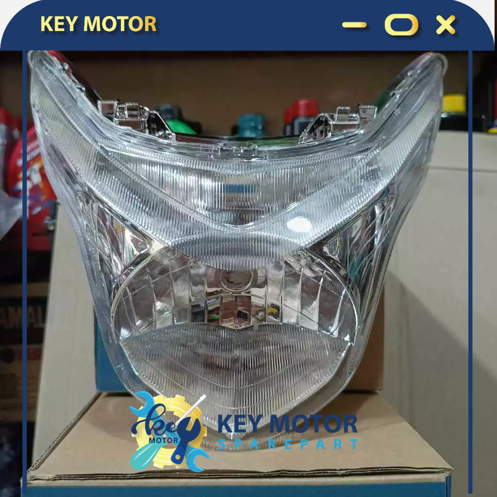 Reflektor Lampu Depan Motor Beat Pop