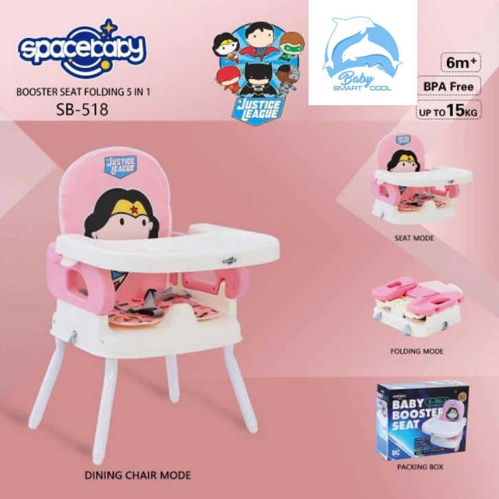 SPACE BABY KURSI MAKAN BAYI 5 IN 1 518 SB-518