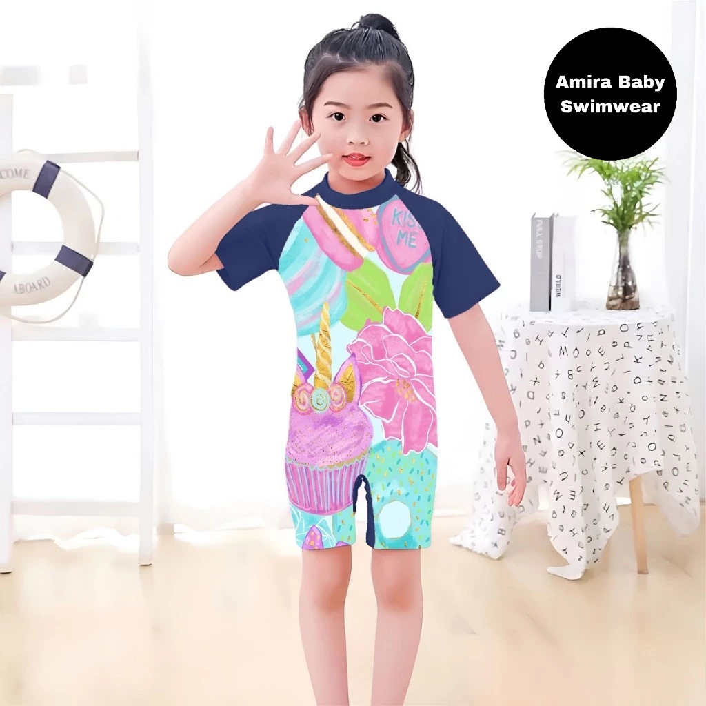 aldangrosir 533 baju renang anak perempuan surfer girl