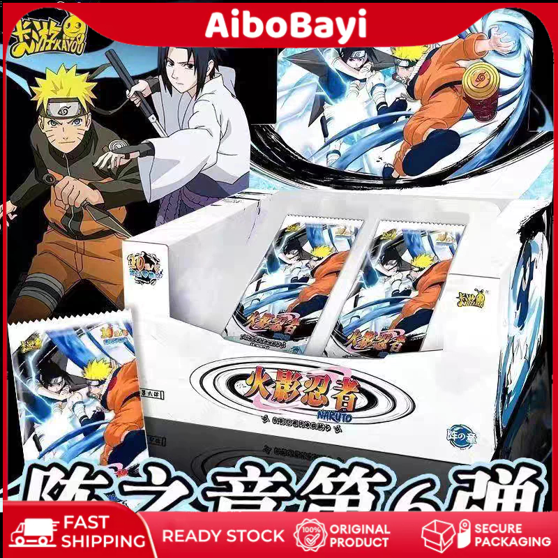 【24H】Naruto kayou Tier 4 TCG original Naruto Kayou Box kartu koleksi