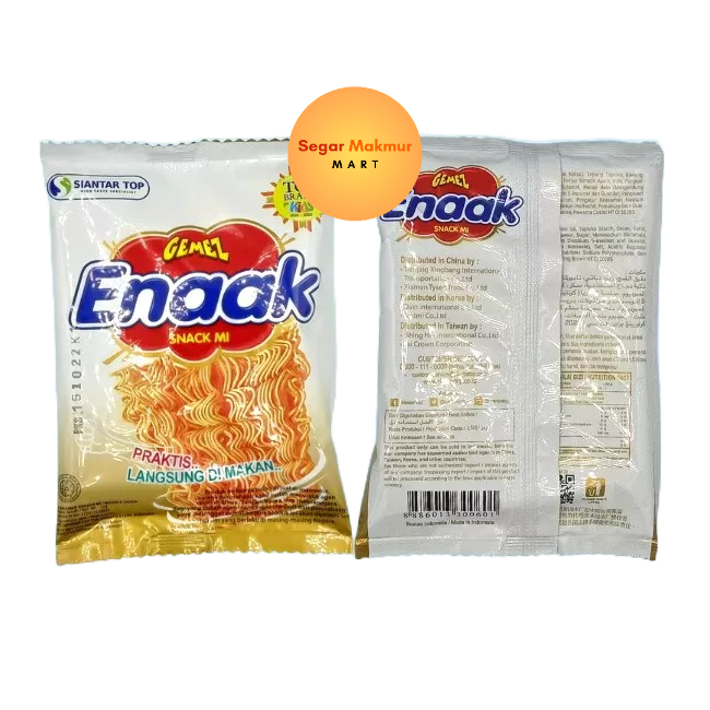 

(SMM) Enaak Mie Gemez - Mie Kremes Instan Siap Makan 18GRAM 5pc