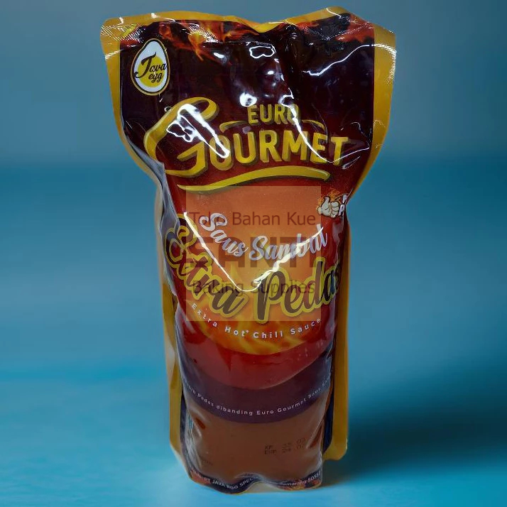 

Euro Gourmet | Sambal Extra Pedas Saus Sambal | 1 Kg