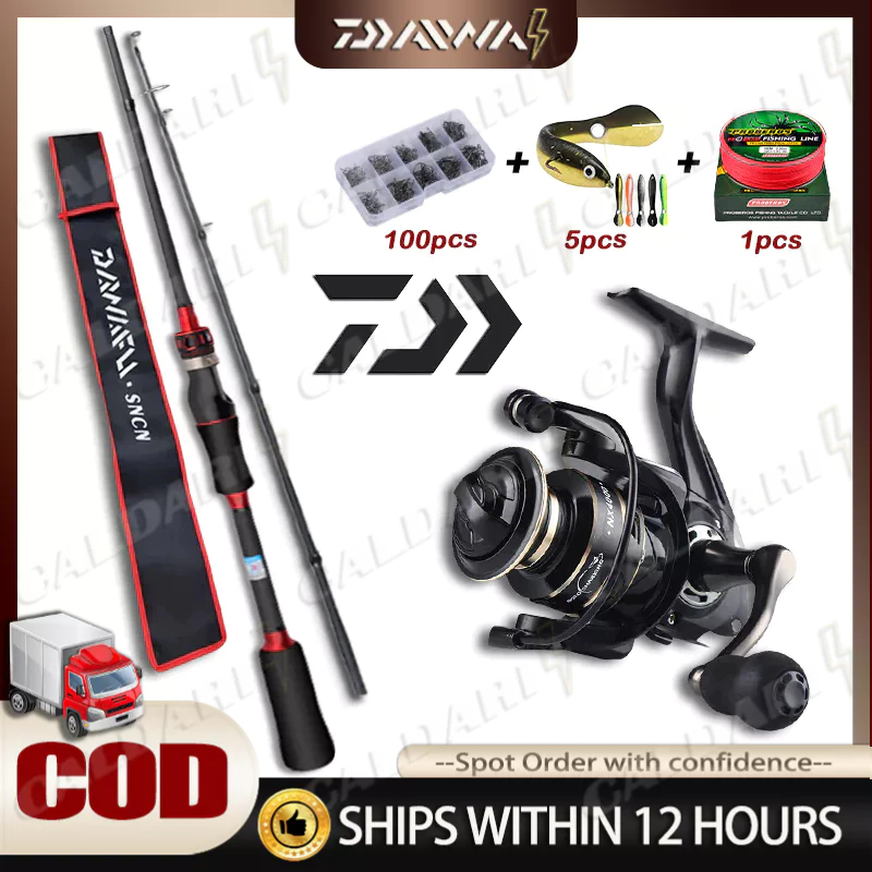 【#Beli 1 Dapat 5#】Sougayilang Joran Daido Trisula Pro Series joran pancing 1.8m/2.1m 2 bagian pancin