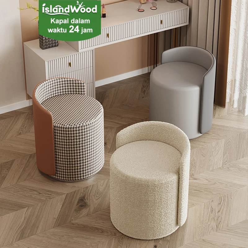 Kursi Rias Makeup Stool Kursi Estetik Kursi Meja Rias Kursi Makeup Kursi Rias Minimalis Bangku Rias