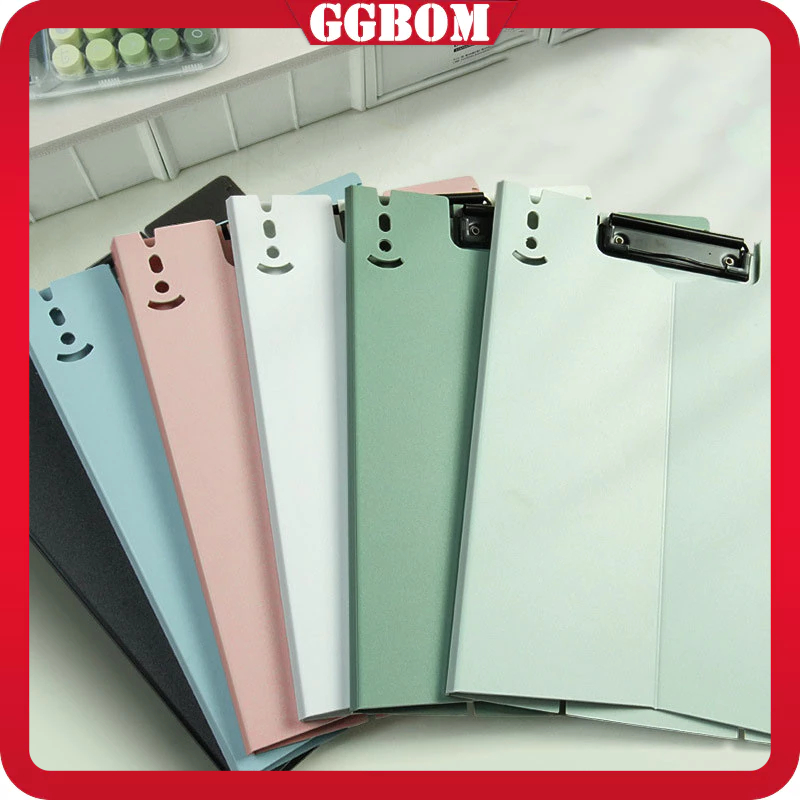 

Papan Jalan 2 in 1 Clipboard Aesthetic Papan Ujian Buka Tutup Map Dokumen Ukuran A4 6 Warna Tahan Air Papan Jalan