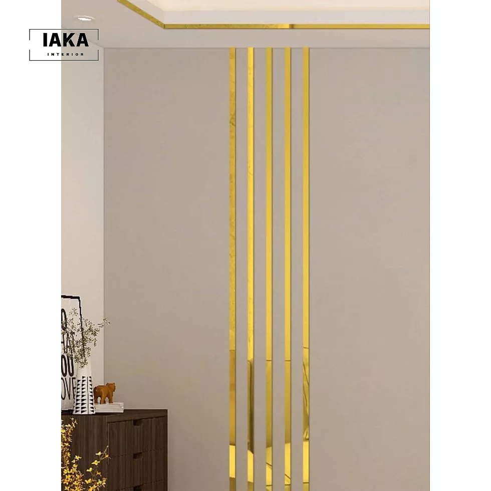 Plat stainless Gold/List Stainless Gold