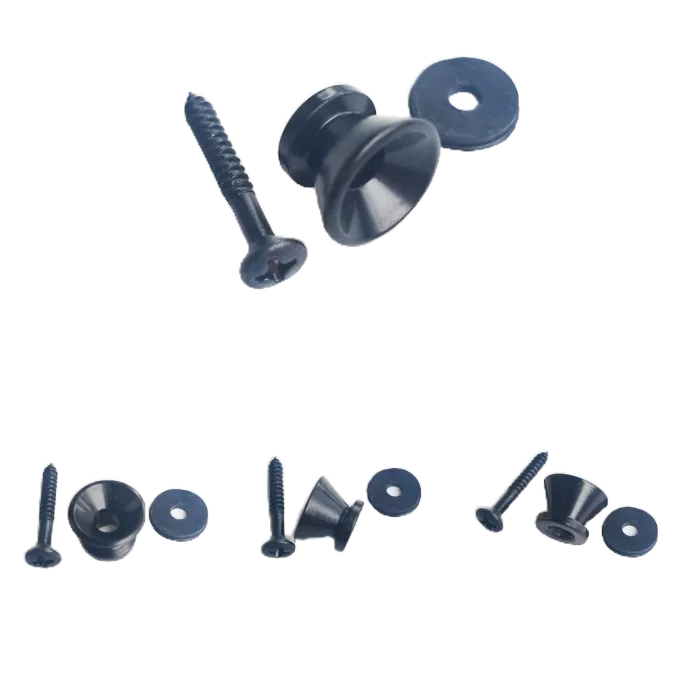 Gitar Pin Strap Warna Black / Pin Trap Gitar Elektrik