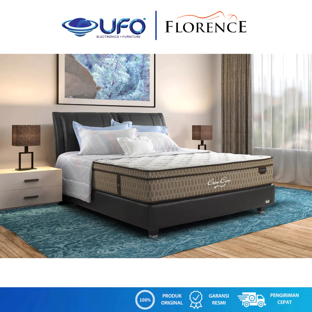 Florence Modern Living Series Chiro Care 160 x 200 Matras Spring Bed
