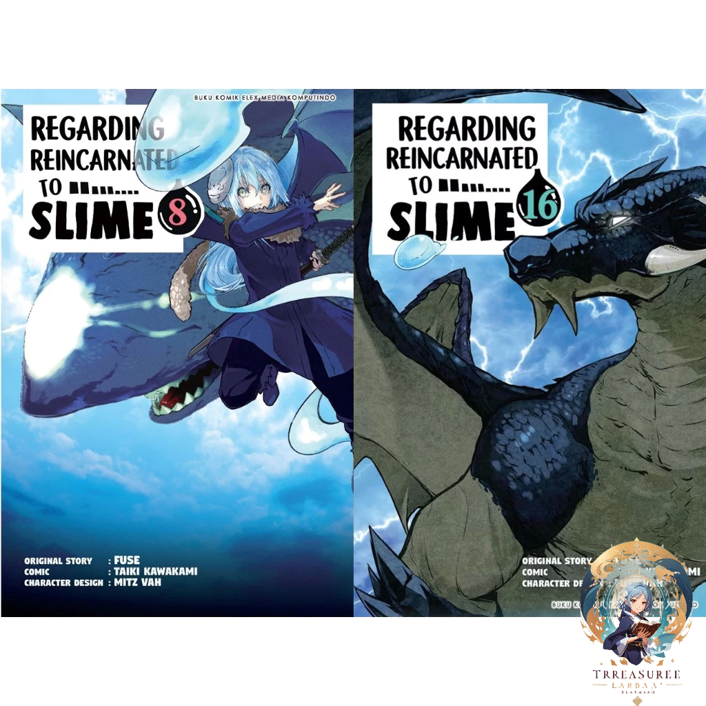 Komik Tensura 6 & 8 - Tensei Shitara Slime Datta Ken -  That Time I Got Reincarnated as a Slime [Man