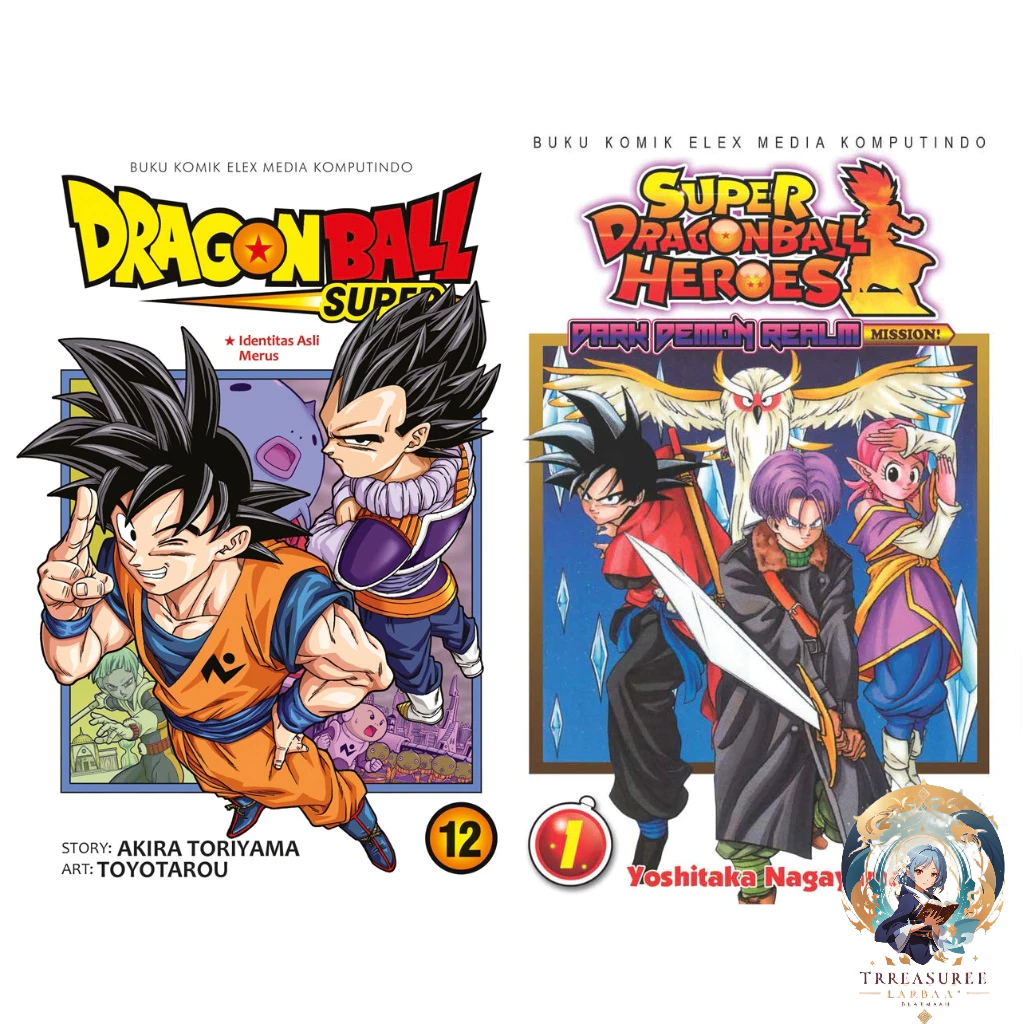 Komik Dragonball Super Volume 1-49 [Manga] Akira Toriyama & Toyotarou - Dragon Ball Hijau - Rajawali