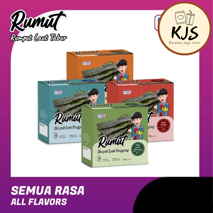 

RANS RUMUT CEMILAN RUMPUT LAUT PANGGANG/GORENG (HARGA PER BOX)