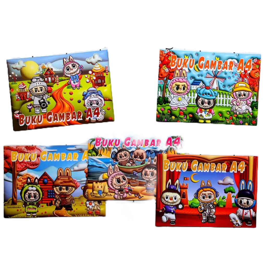 

Buku Gambar / Drawing Book A4 LABUBU (10pc)