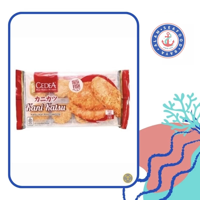 

Cedea Kani Katsu Crab/Katsu Ikan Rasa Kepiting 216 gr